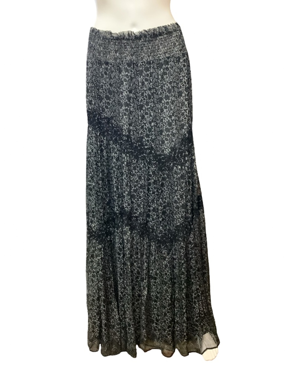 Love Sam Floral Print Long Skirt Size: M